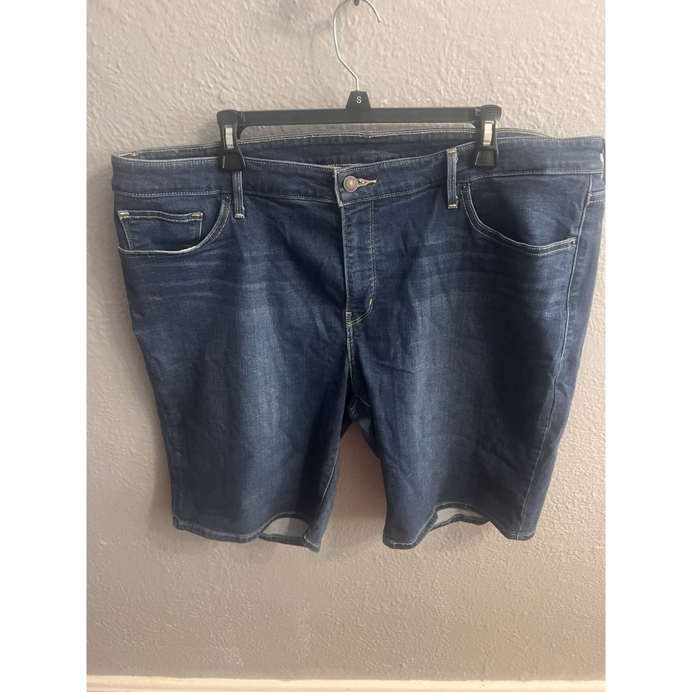 Levis‎ Women Blue Denim Shorts Plus Size 24